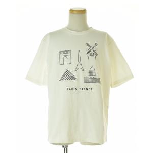 APC / アーペーセー T-SHIRT PARIS パリ刺繍 半袖Tシャツ