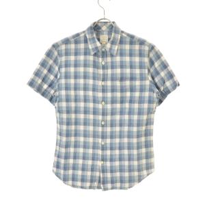 AT LAST & CO アットラスト WORK SHIRT ストライプ半袖ワークシャツ