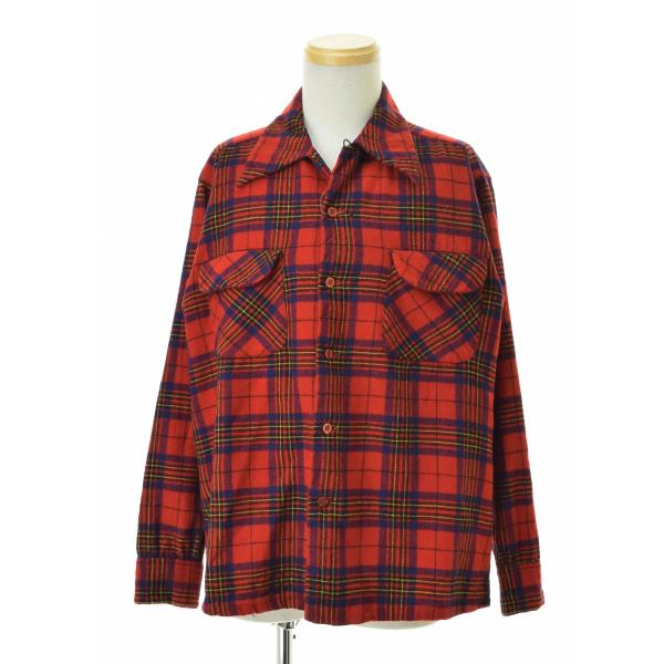 PENDLETON / ペンドルトン 70s〜 BOARD ボード ウール チェック 長袖シャツ