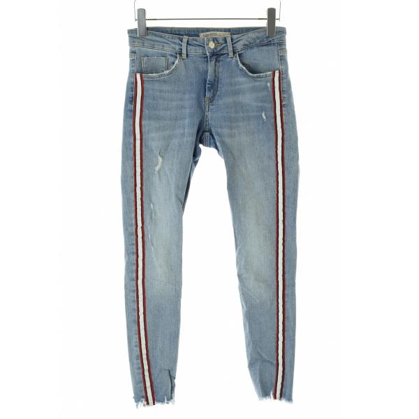 ZARA BASIC / ザラ サイドライン デニムパンツ