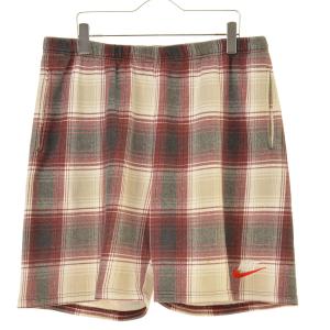 SUPREME × NIKE / シュプリーム × ナイキ 18AW Plaid Sweatshort ハーフパンツ