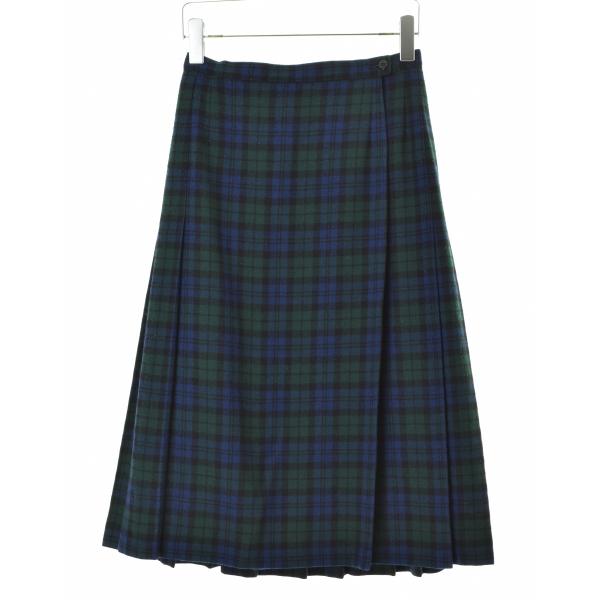 PENDLETON / ペンドルトン 70s〜 ブラックウォッチ ラップ巻ロング スカート