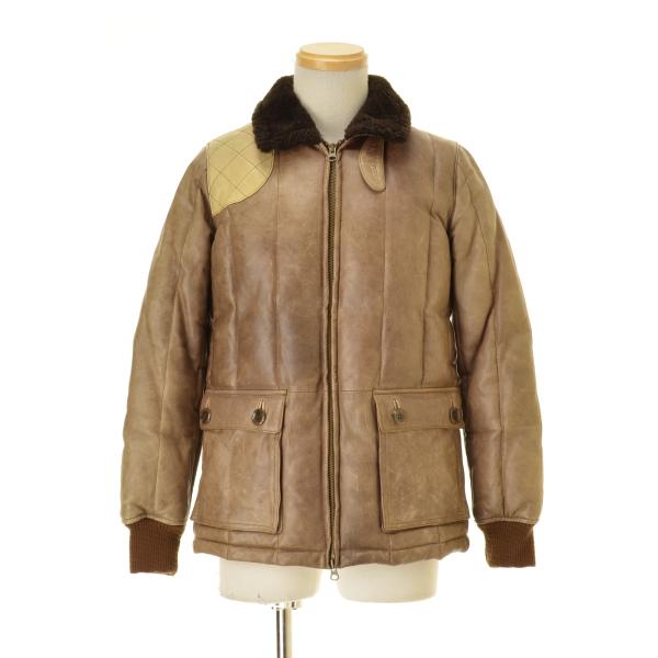 FREEDOM / フリーダム シープスキン 羊革 ダウンジャケット