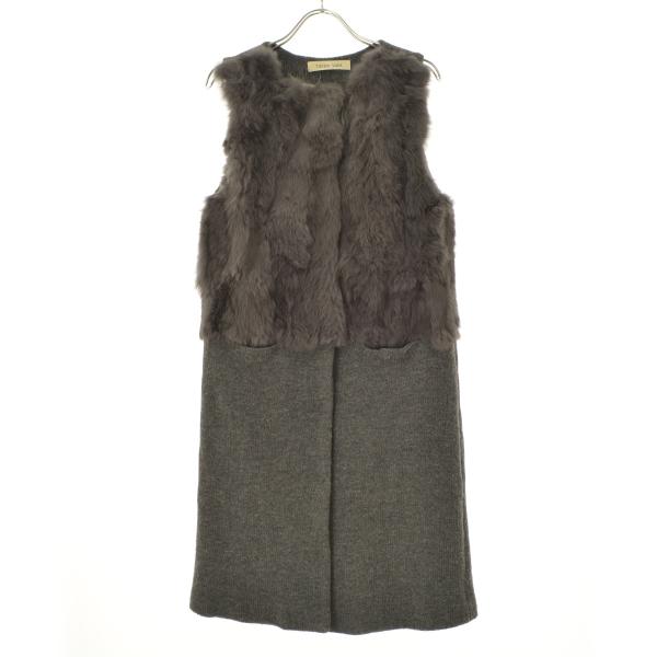 Titilate Valet / ティティレイトバレット 67145-4-03 ラビットファー 異素...