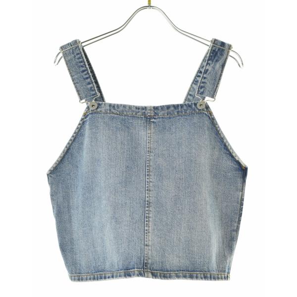 Ameri / アメリ サロペット デニム ノースリーブブラウス