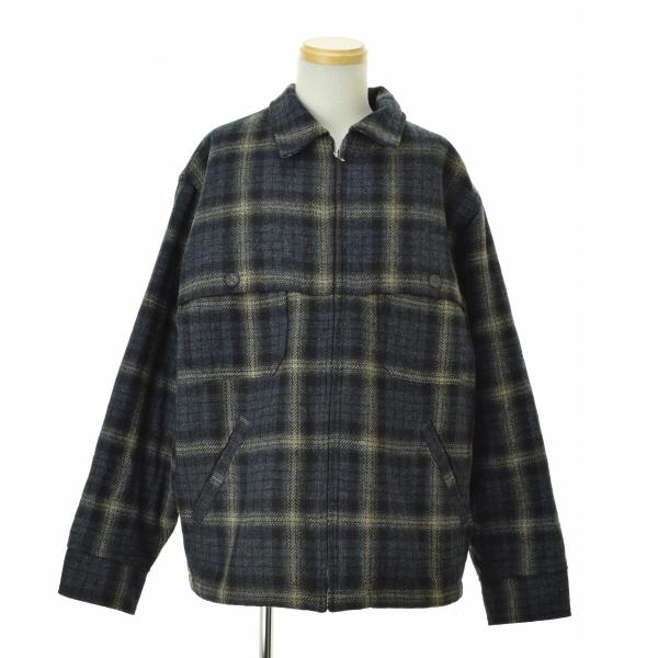 WOOLRICH / ウールリッチ チェック マッキーノ ウールジャケット