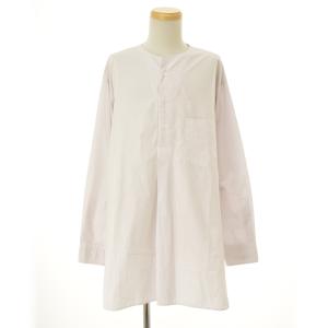 HERILL / ヘリル 22-050-HL-8050-1 Suvin Smockshirts スビン スモック プルオーバー 長袖シャツ