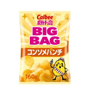 カルビーポテトチップス ビッグバッグ しあわせバタ〜 ( 160g