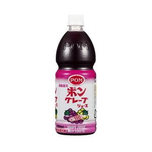 POM ポンジュース アップル グレープ 詰め合わせ 800ml２１本(^^) POM えひめ飲料 ポン グレープジュース 800ml ペットボトル 6本入