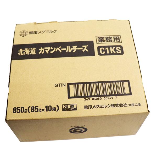雪印メグミルク 北海道 カマンベールチーズ 850g(85g×10箱)業務用