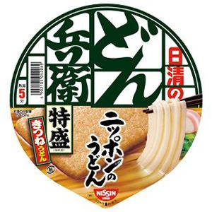 日清食品 日清のどん兵衛 特盛きつねうどん[西] 130g×12個入｜ 送料別