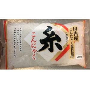 津田食品 糸こんにゃく 白 200g×30個 1箱 同梱不可 : 食品の