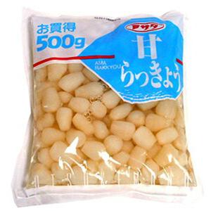 アサダ 甘らっきょう 500g (らっきょう 酢漬け)