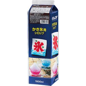 JFDA かき氷シロップ コーラ 1.8L(1800ml) 紙パック ジェフダ SS26｜食品のネットスーパー・さんきん