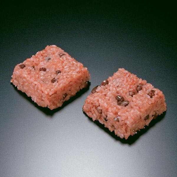 膳人 冷凍赤飯 12個入 (約7cm角 約80g ミニサイズ) 自然解凍 電子レンジ可