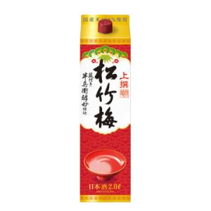 宝酒造 松竹梅 上撰 2L(2000ml) 紙パック 日本酒