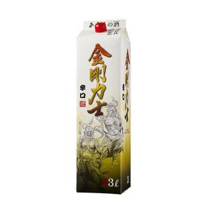 北関酒造 金剛力士 3L(3000ml) 紙パック 日本酒(栃木)