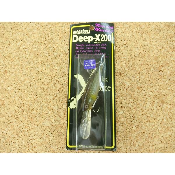 メガバス　ディープＸ　２００　シール目　お見逃しなく！DEEP-X 200〇ＵＳＥＤ〇〇７５１〇　