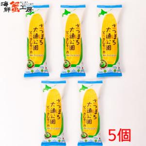長沼あいす さっぽろ大通公園 とうきびモナカ 130ml 5個 北海道 とうもろこし とうきび コー...