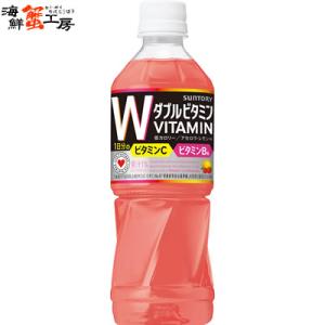 ダカラ ダブルビタミン 500PET×24本 サントリー 清涼飲料水 ビタミン 水分補給 機能性飲料 送料無料｜kanikoubou