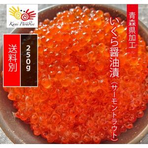 いくら醤油漬 （ サーモントラウト 卵 ） 250g / 北欧サーモン いくら イクラ 小粒 海鮮 丼 手巻き ちらし 寿司