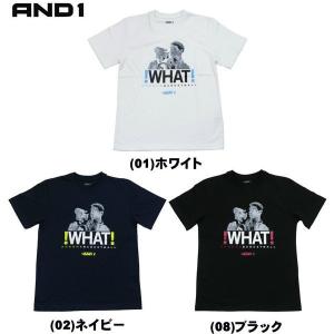 メール便無料 アンドワン AND1 Tシャツ WHAT TEE 81113 バスケット｜kanisponet