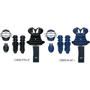 ゼット 軟式 キャッチャー 防具 3点セット BL4032S マスク