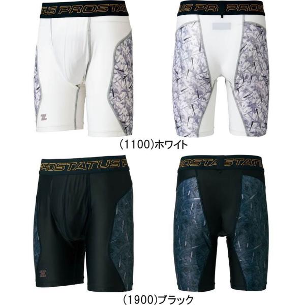 メール便無料 ゼット プロステイタス スライディングパンツ スラパン BP472