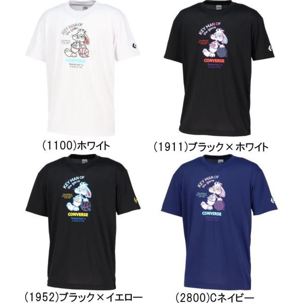 メール便無料 コンバース メンズ プリント Tシャツ プラクティスシャツ 半袖 CB261359 バ...