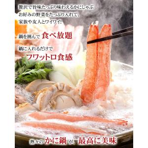 送料無料 海鮮欲張りセット かにしゃぶ ズワイ...の詳細画像2