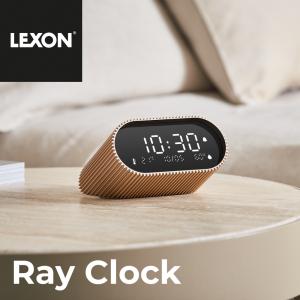 LEXON LCDアラーム時計 Ray Clock VIVID GOLD