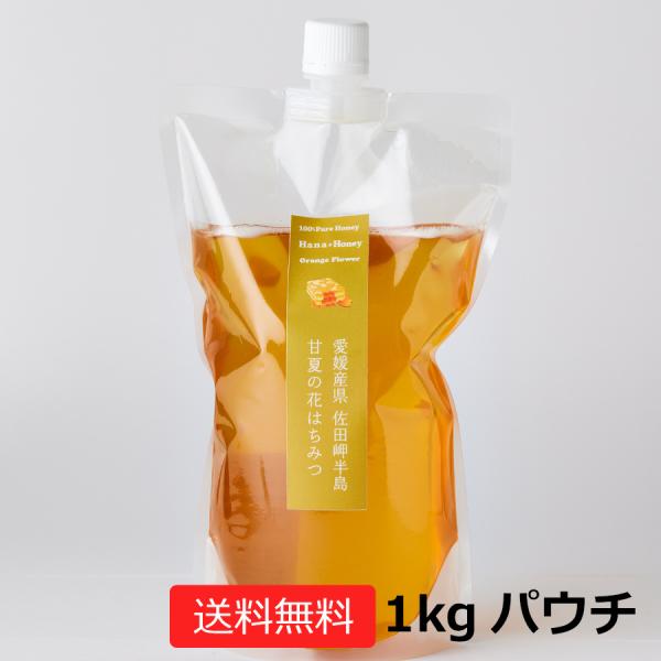 甘夏の花はちみつ　１kgパウチ