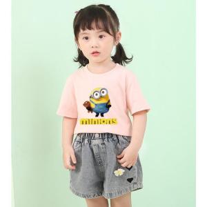 新作 親子ペアルック Tシャツ 半袖 ミニオン...の詳細画像3
