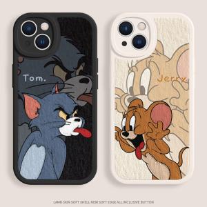 トムとジェリー インスタ映え iphone16 スマホケース 14ProMax iPhone15Pro iPhone13/XS/XR/X ソフト シリコン 全面保護 耐衝撃 透明 スマホカバー ケース