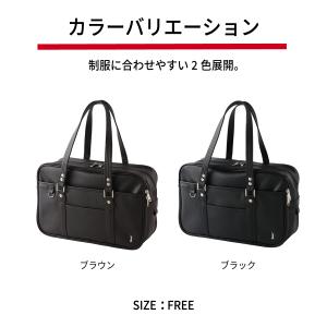 イーストボーイ スクールバッグ 合皮 女子 茶...の詳細画像5