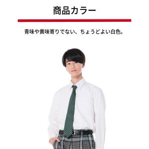 【2枚組】スクールシャツ 男子 長袖 カンコー...の詳細画像2