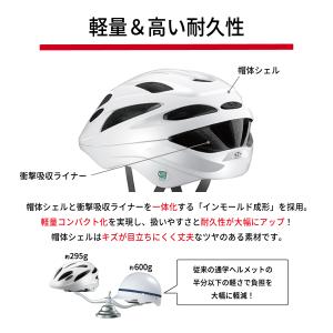 ヘルメット 自転車 通学 SG 中学生 男女兼...の詳細画像3