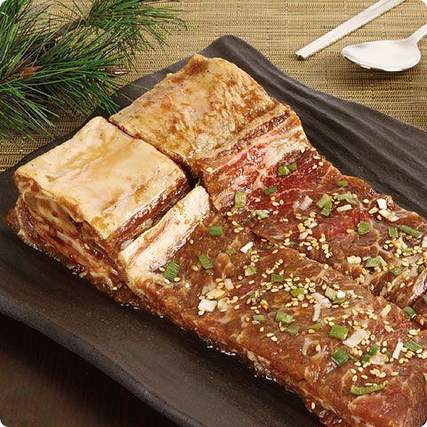 [凍]ピョルチンヤンニョム(味付け)牛カルビ1kg/韓国焼肉/BBQ