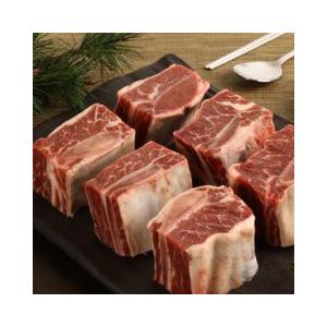[凍]チム用牛カルビ(ボーンイン・ショートリブ)1kg-アメリカ産/韓国焼肉/カルビ