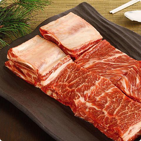 [凍]ピョルチン牛カルビ（ボーンインショートリブ）1kg/アメリカ産/韓国焼肉/BBQ