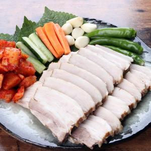 [冷]ボッサム スユク スライス　500g/ポッサム/味付け 豚肉 韓国市場自家製！