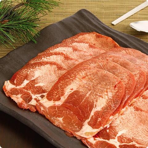 [凍]牛タン スライス(皮むき8mm、切り込み)約500g-アメリカ産/韓国焼肉/ホルモン