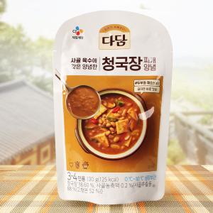 [冷]CJダダム チョングッジャン鍋の素 130g/韓国食品　韓国食材　調味料