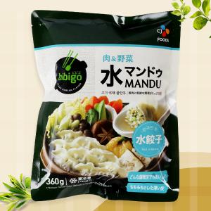 [凍]bibigo 水マンドゥ 肉＆野菜360g/水餃子 韓国食品