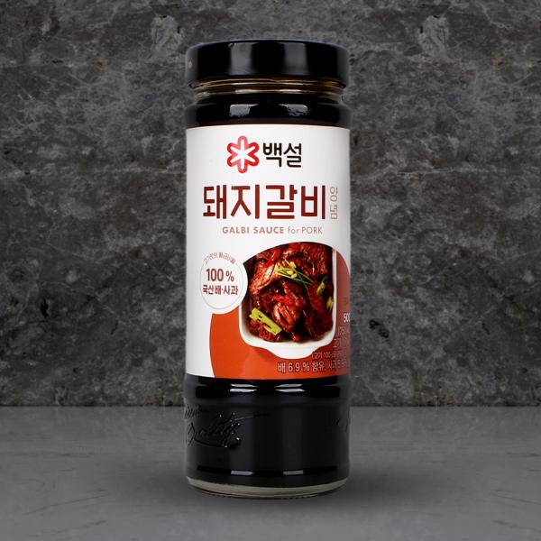 [白雪]豚カルビ タレ 500g/韓国 調味料/焼肉 タレ