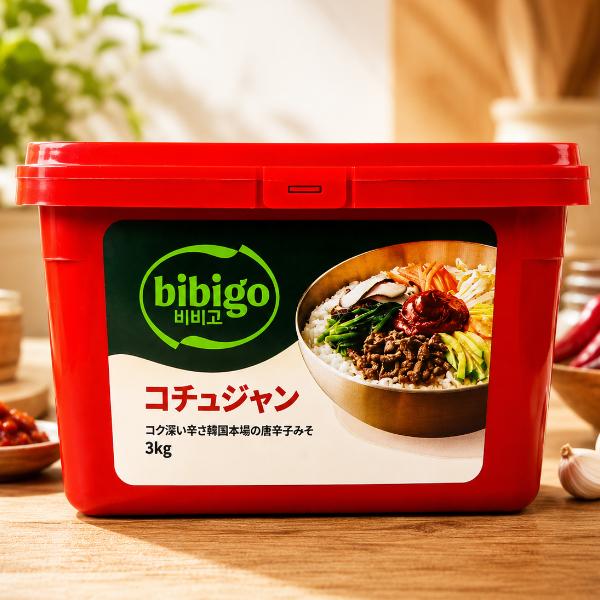 特価販売[bibigo]ビビゴ コチュジャン 3kg ヘチャンドル/韓国調味料/韓国コチュジャン