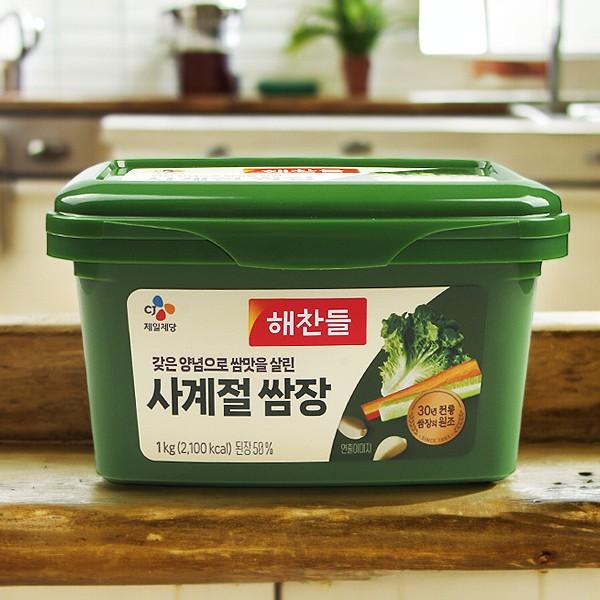 ヘチャンドル サムジャン(焼肉用味噌)1kg/韓国 調味料/韓国 焼肉 味噌