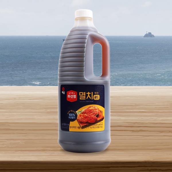 [CJ]イワシエキス2.5kg/ハソンジョン 韓国料理 韓国食材 調味料 魚のエキス いわし 韓国市...