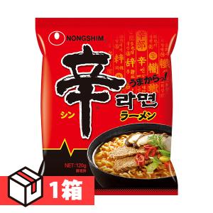 [農心]辛ラーメン 120g 1箱(130円×40個)韓国 袋 ラーメン/インスタント ラーメン(日本語版)