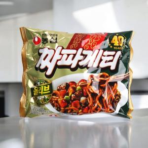[農心] チャパゲティ/140g マルチパック (175円×5個入)/韓国ラーメン/らーめん/インスタントチャジャン麺/チャジャン麺